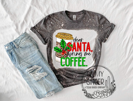 Dear Santa, Bring Me Coffee - Leopard