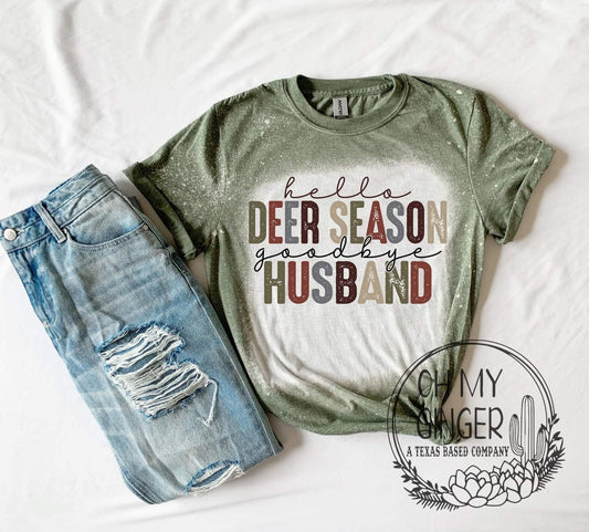 Hello Deer Season Goodbye Husband