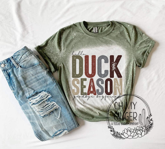 Hello Duck Season Goodbye Boyfriend